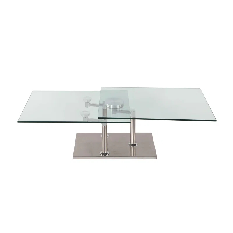 Orren Ellis Daivelis Pedestal Coffee Table