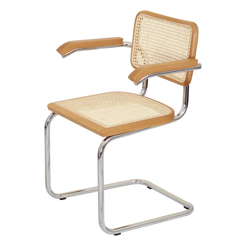 Breuer Chair Company Marcel Breuer Cesca Cane Cantilever Dining Armchair Arm Chair