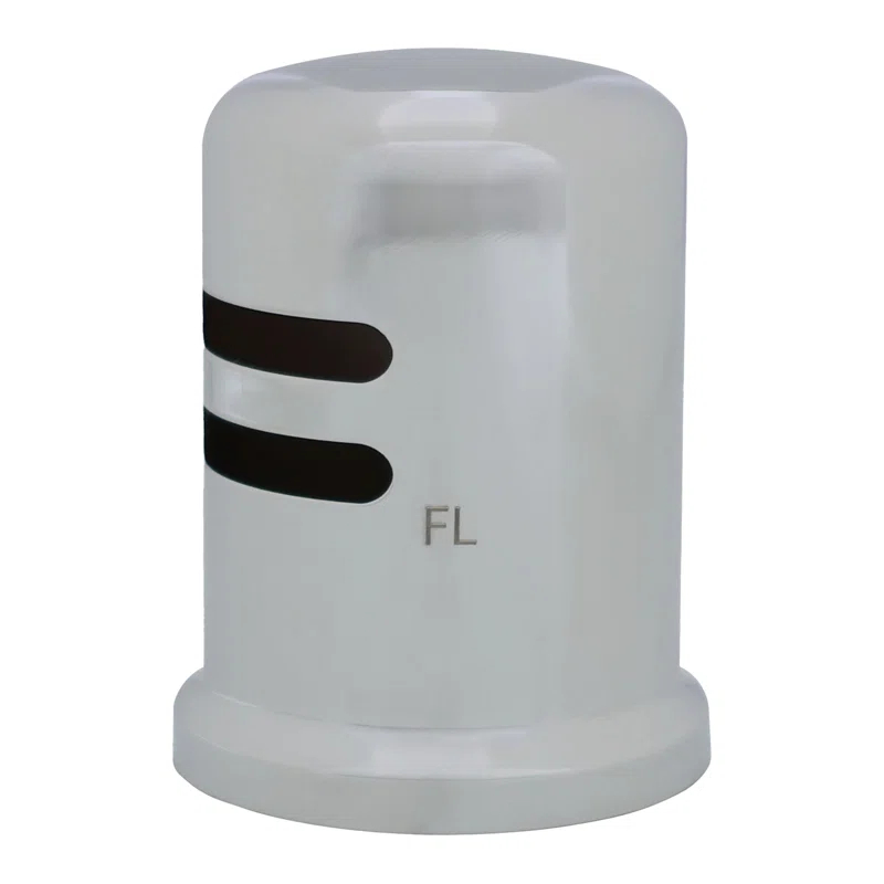 Westbrass R201-1-26 1-3/4" x 2-3/4" Solid Brass Air Gap Cap Only, Skirted