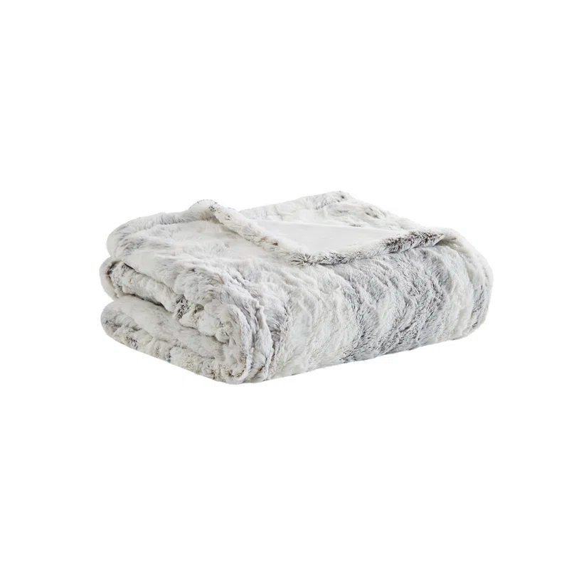Beautyrest Beautyrest Zuri Oversized Heated Faux Fur Throw