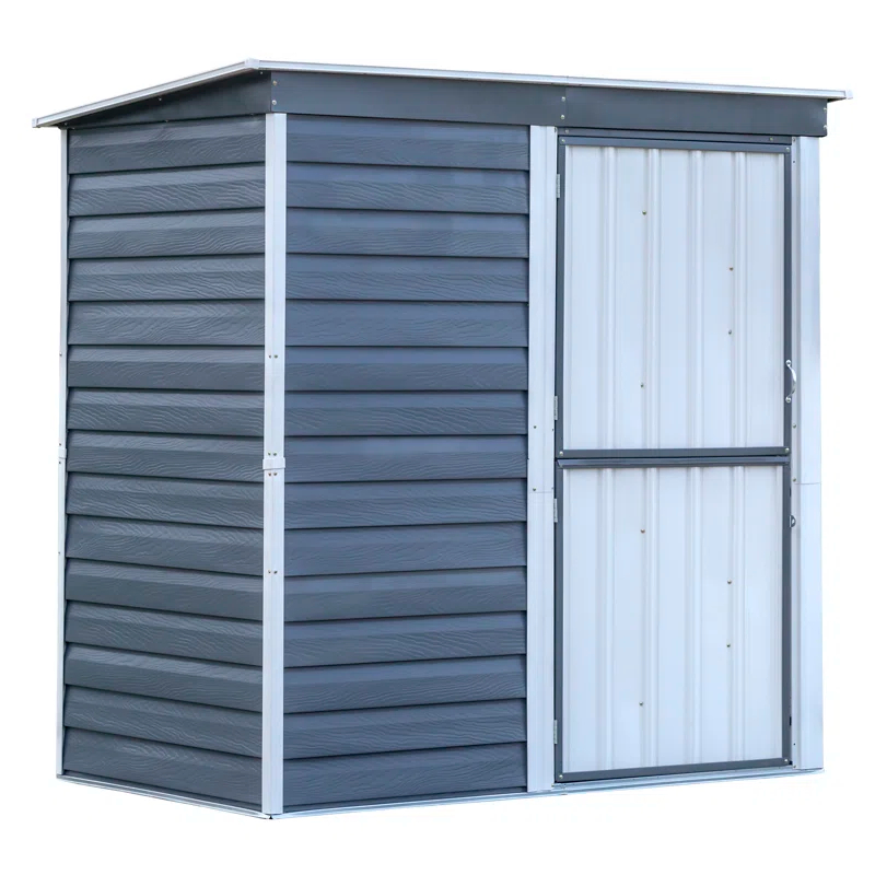 Arrow Shed-in-a-Box 6 ft. W x 4 ft. D Metal Horizontal Storage Shed