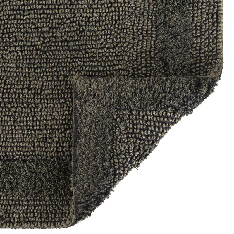 French Connection French Connection Hearn Rectangle Cotton Blend Bath Rug