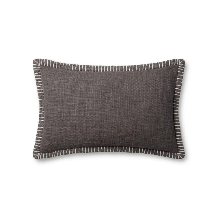 Fernande Cotton Lumbar Throw Pillow