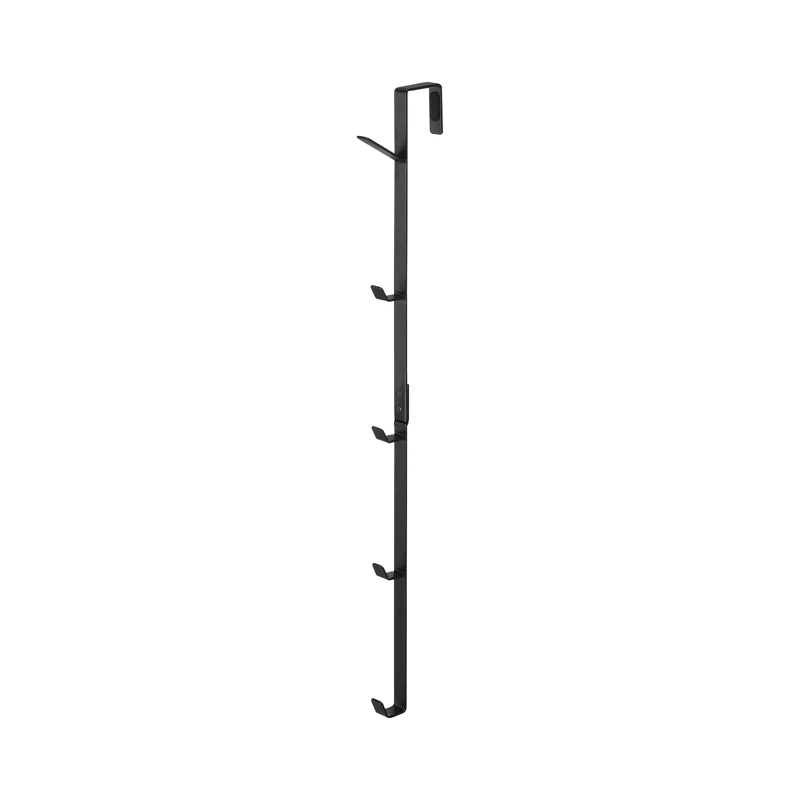 Yamazaki Home Over The Door Hooks - Vertical Hanging Coat Rack, Steel, Over-the-Door