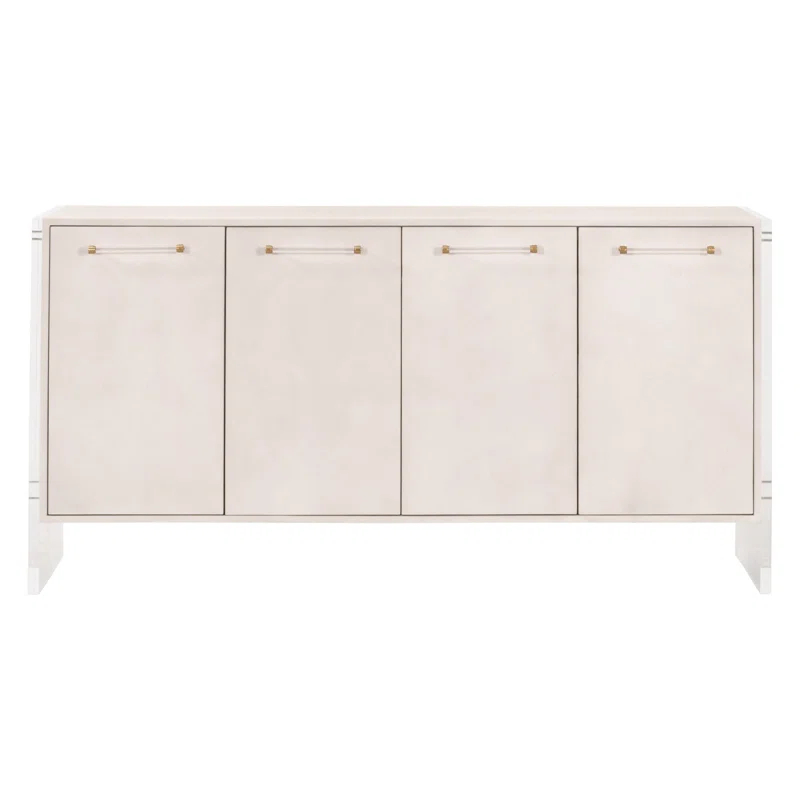 Gracie Oaks Braedawn Sonia Shagreen Media Sideboard