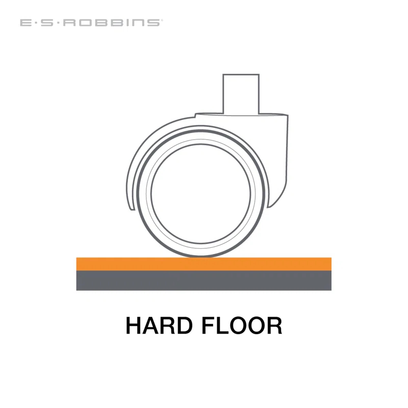 ES Robbins Corporation Trendsetter Hard Floor Straight Rectangle Chair Mat