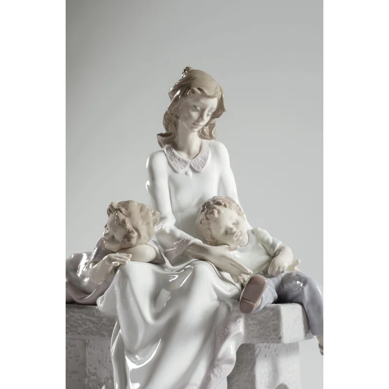 Lladro An Afternoon Nap Mother Figurine