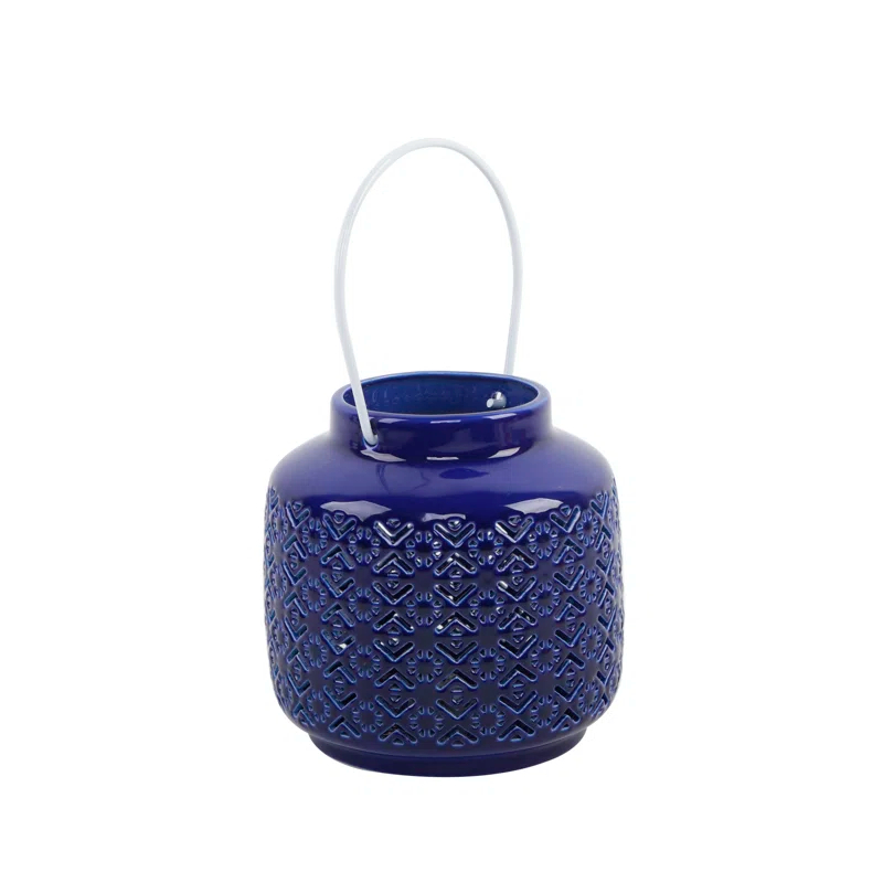 9.5'' H Concrete / Cement Tabletop Lantern