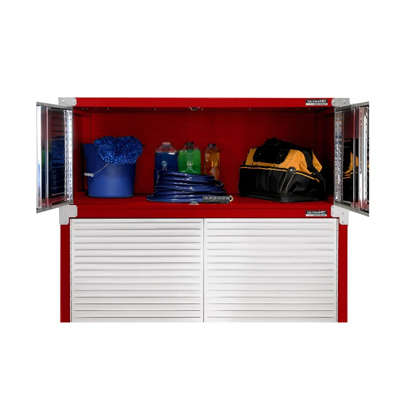 UltraHD® Seville Classics UltraHD Double Door Stacking Top Cabinet, 48" W x 24" D x 18.5" H