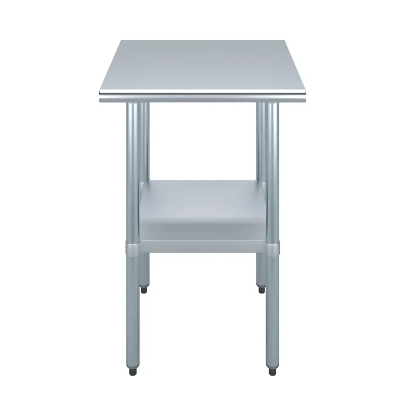 Amgood Stainless Steel Top Workbench