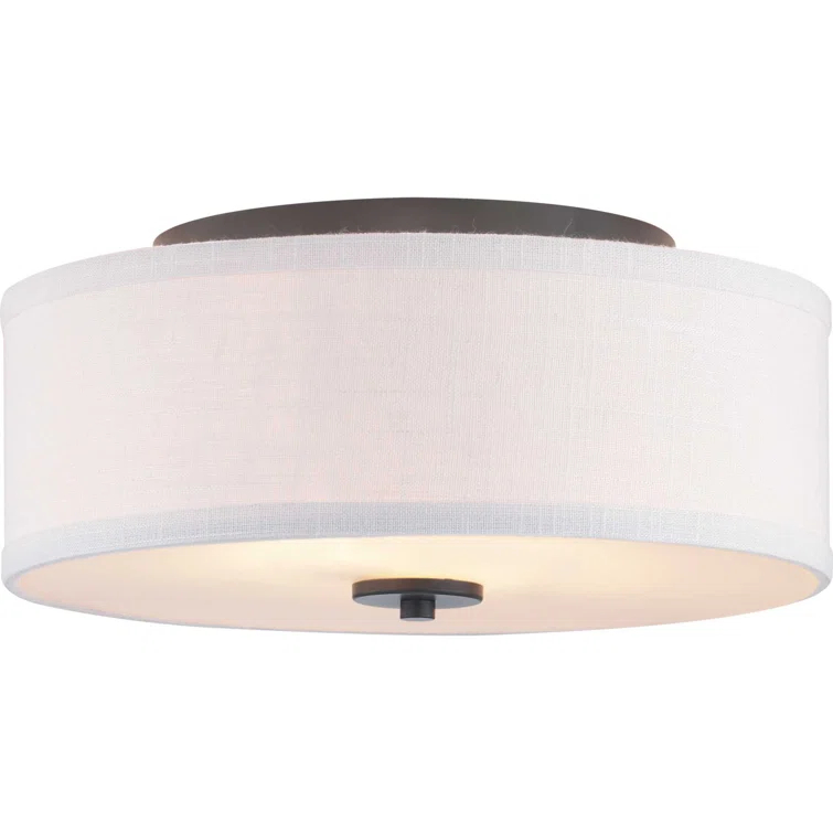 Lark Manor™ Armindo Fabric Semi Flush Mount