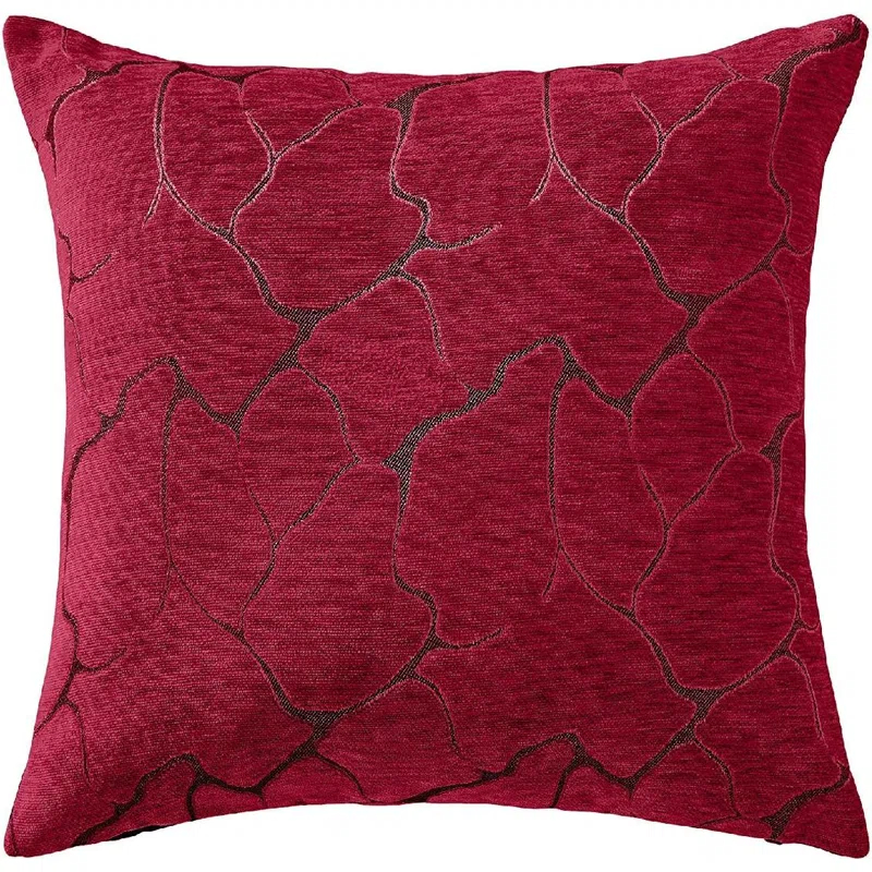 Violet Linen Milano Embroidered Throw Pillow