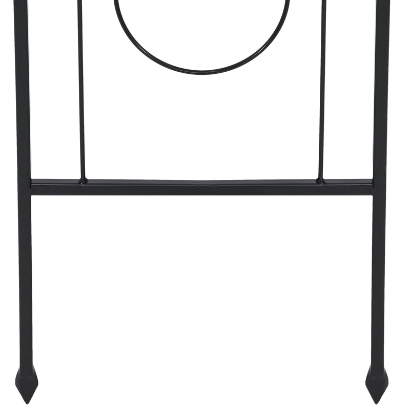Avonlee Steel Arched Trellis (Set of 2)