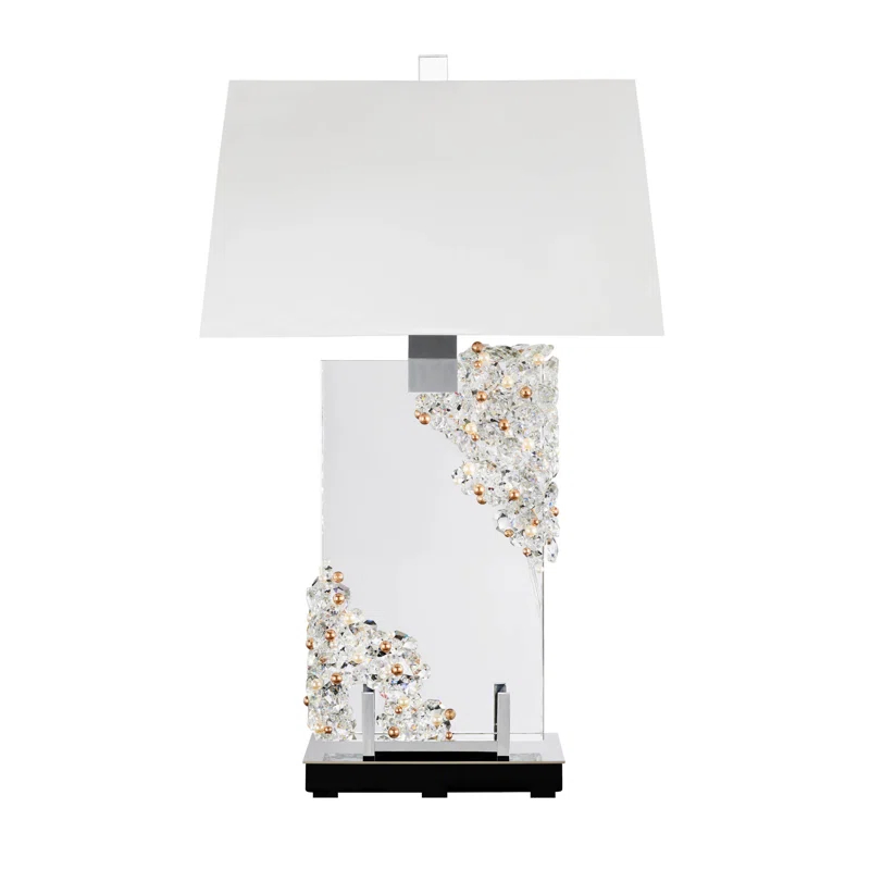 Schonbek Forever Auroa Metal Table Lamp