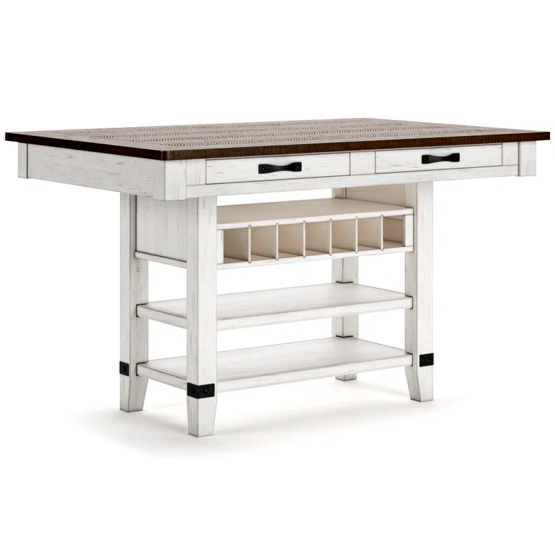 August Grove® Daiah Pine Dining Table