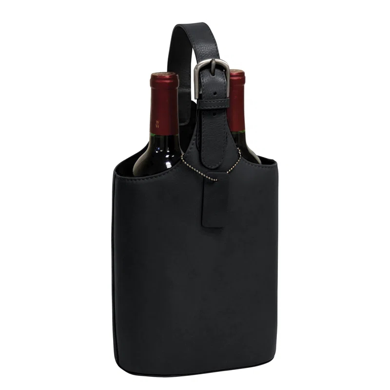 Preferred Nation Dual Bottle Wine Caddy Carrier