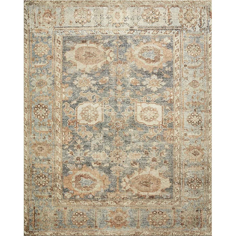 Loloi II Loloi Ocean/Spice Area Rug Feat. CloudPile