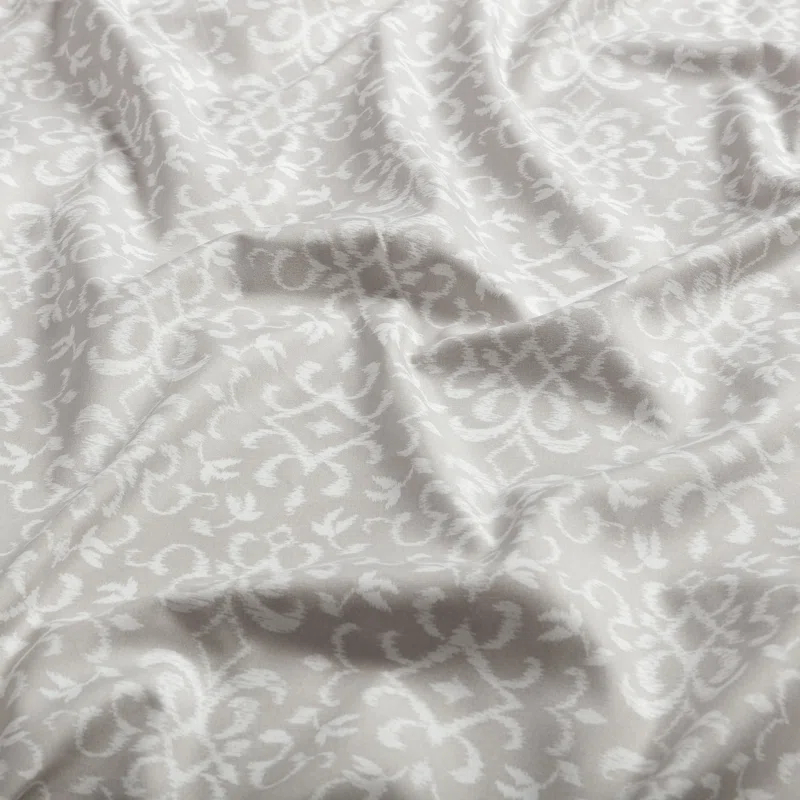 Chanasya Ultra Soft Floral Microfiber Percale Sheet Set
