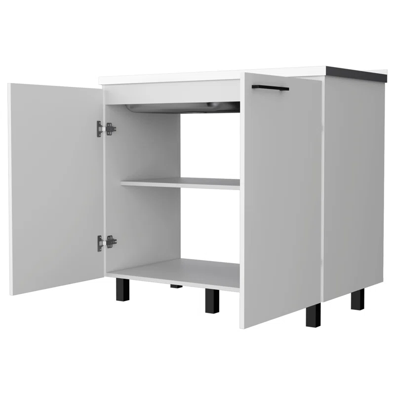 2 Utility Sink And Cabinet