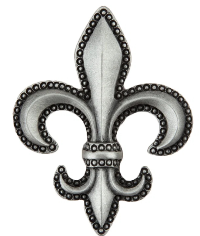 Fleur-De-Lis Cabinet Knob