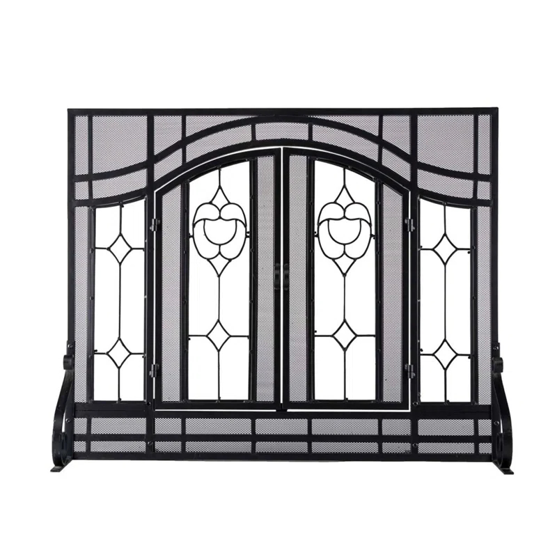 Steel Fireplace Screen