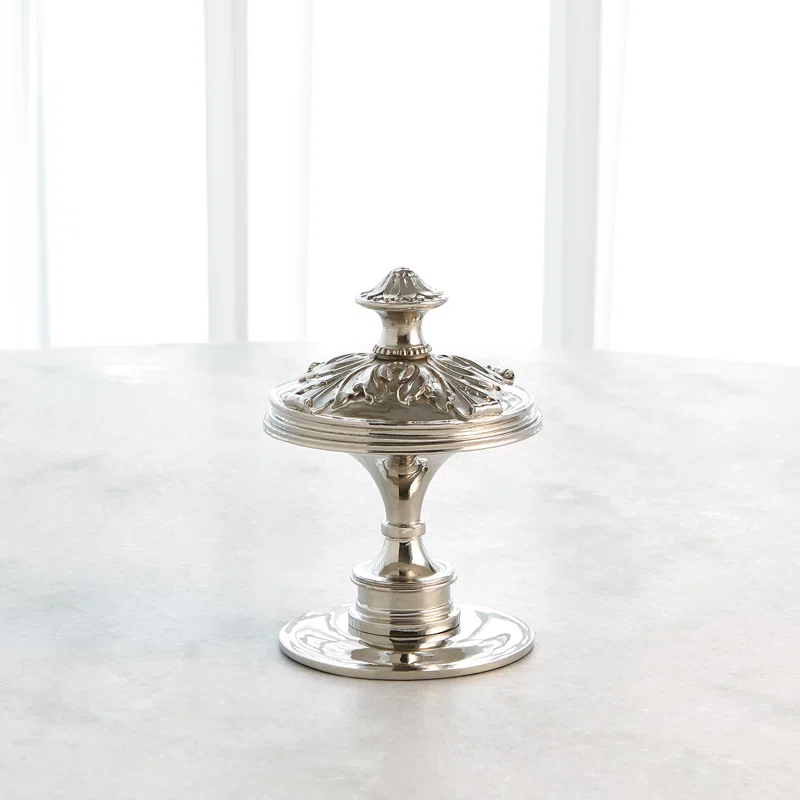 Newel Cap Sculpture-Nickel