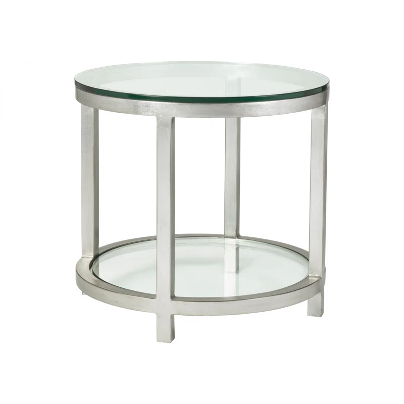 Metal Designs Per Se Round End Table