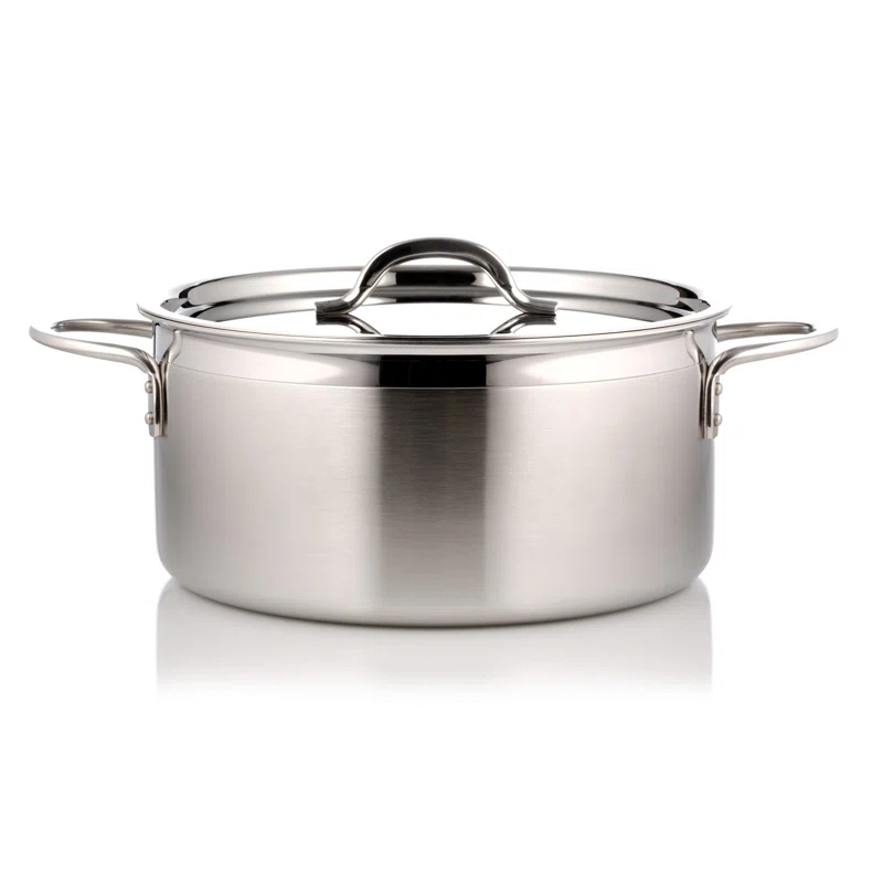 Bon Chef Bon Chef Classic Country French Non-Stick Stainless Steel Stock Pot