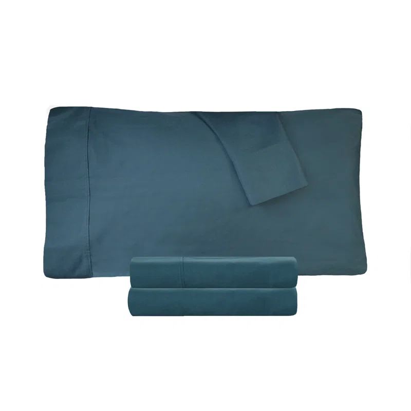 Superior Percale Cotton Woven 300 Thread Count Sheet Set