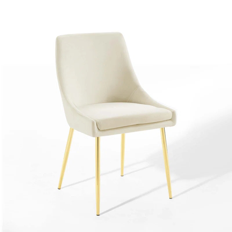 Modway Viscount Performance Velvet Dining Chairs (Set of 2)