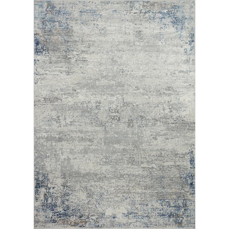 Pasargad Stella Gray/Blue Area Rug