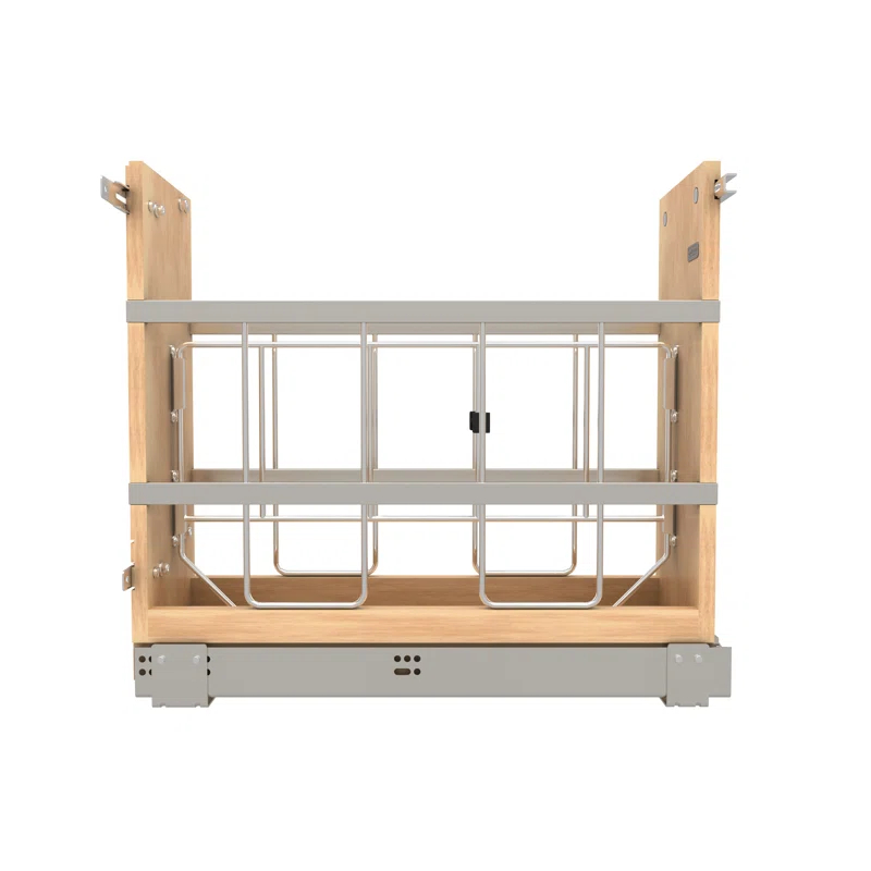 Rev-A-Shelf Wood Bakeware Pullout Organizer W/ Soft-Close
