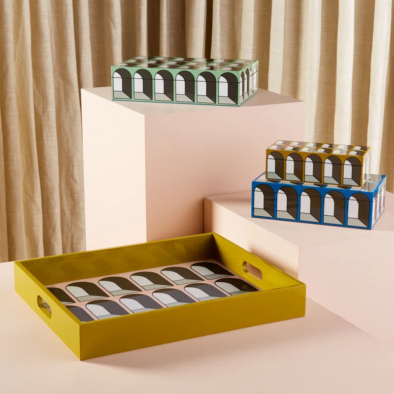 Arcade Lacquer Decorative Box