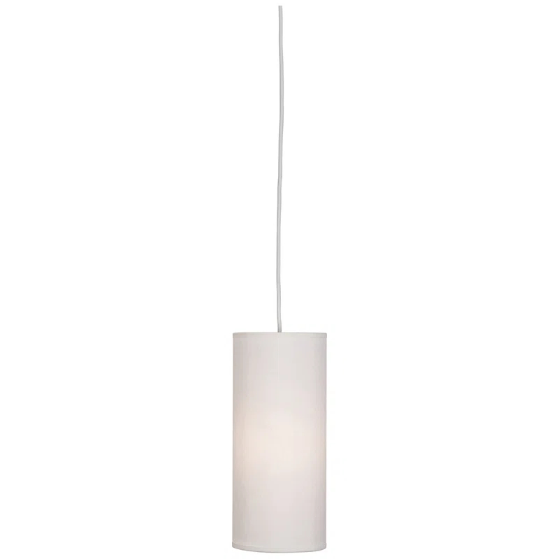 Elena 1 - Light Painted White Single Pendant