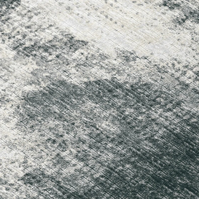 Addison Rugs Abstract Machine Woven Area Rug in Black