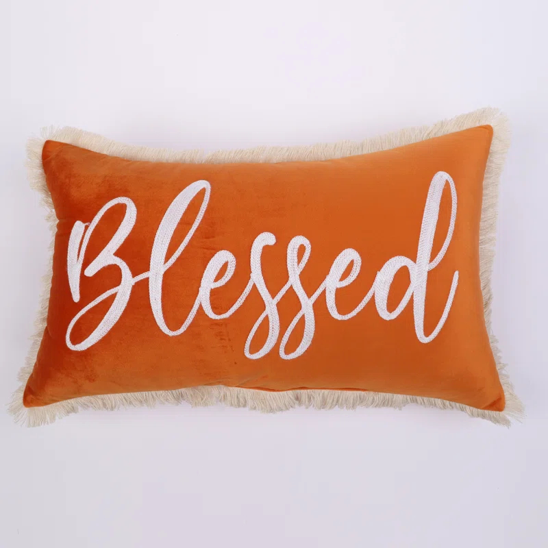 Tempo Blessed Lumbar Throw Pillow