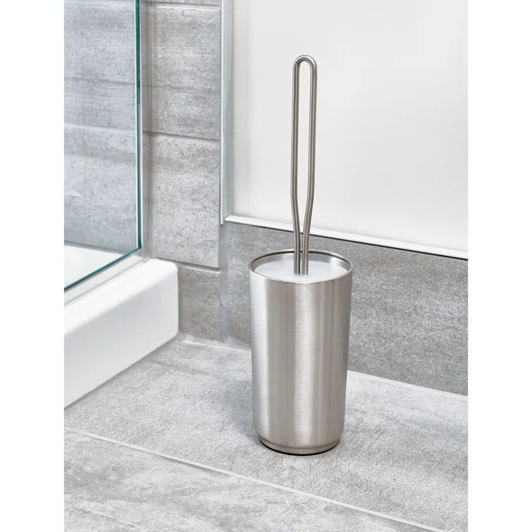 iDesign IDesign Austin Metal Toilet Brush And Holder