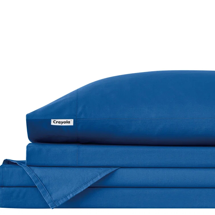 Crayola LLC Crayola Cotton Percale Sheet Set