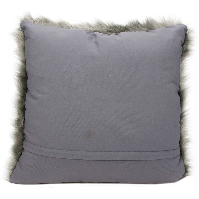 Mina Victory Faux Fur Throw Pillow
