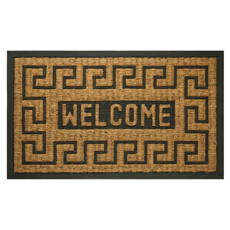 Geometric Outdoor Doormat