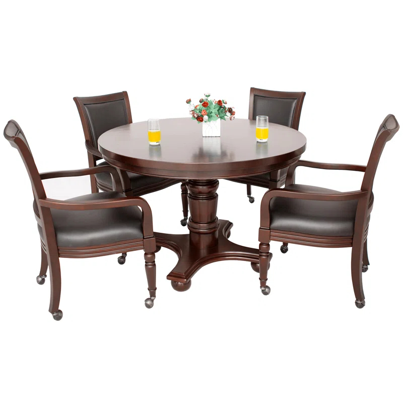 Hathaway Games Bridgeport 2-in-1 Poker Table Set