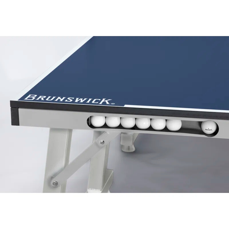 Brunswick Billiards Smash 5.0 Foldable Indoor Table Tennis with Paddles and Balls (18mm Thick)