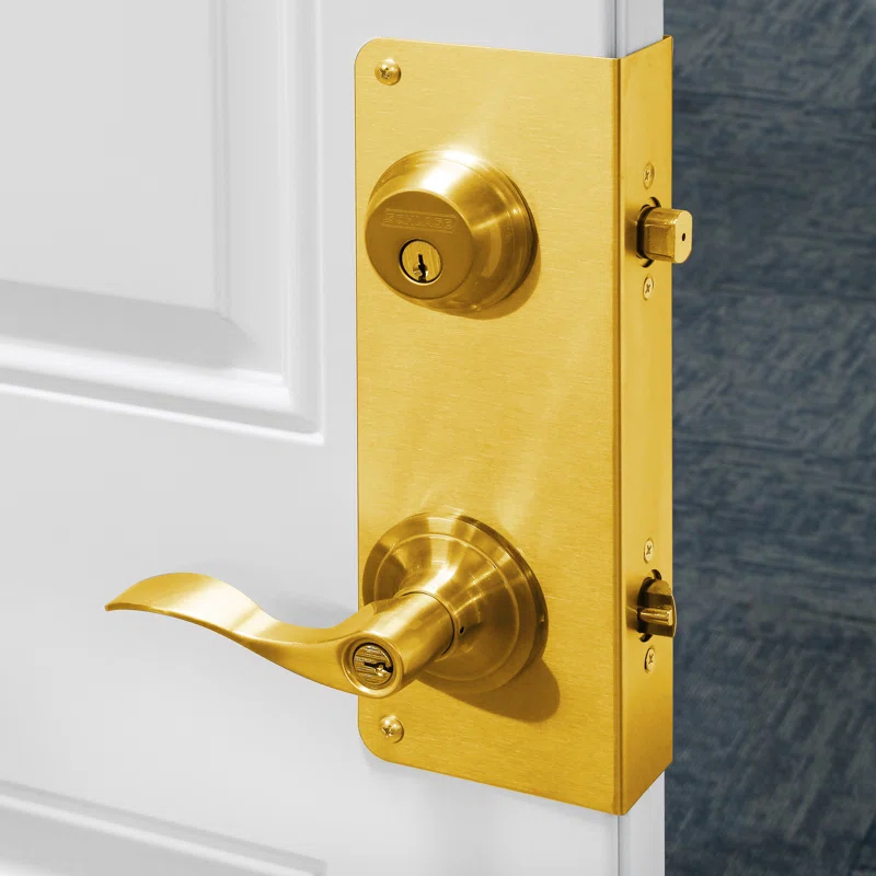 Prime-Line Lock and Door Reinforcement Plate (Single Pack)