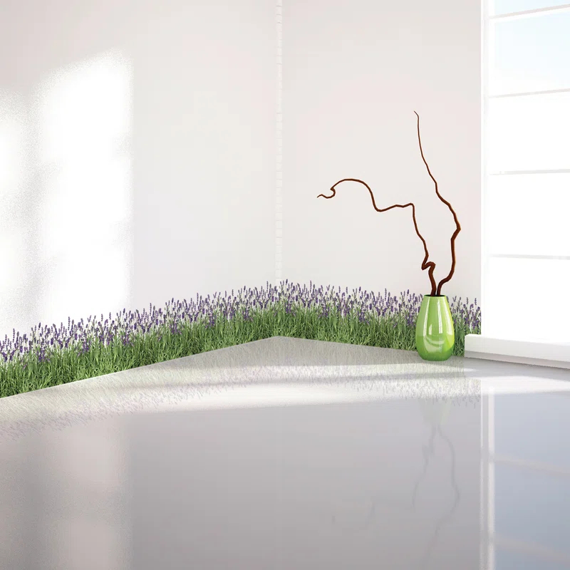 Ophelia & Co. Lavender Border Wall Decal & Reviews | Wayfair