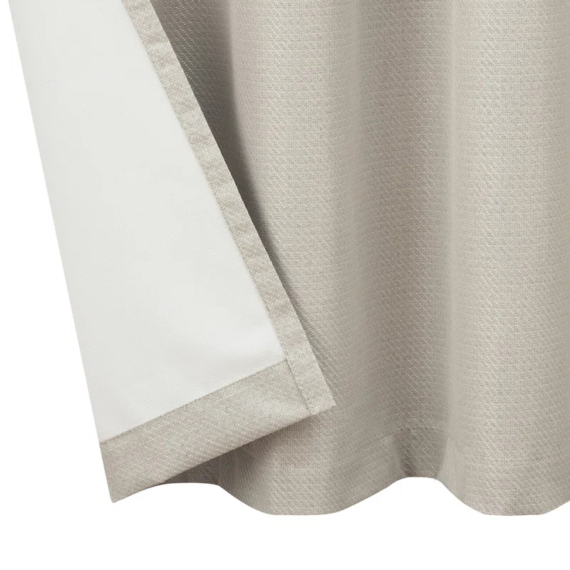Nautica Nautica Synthetic Solid Color Blackout Thermal Rod Pocket Curtain Panels (Set of 2)