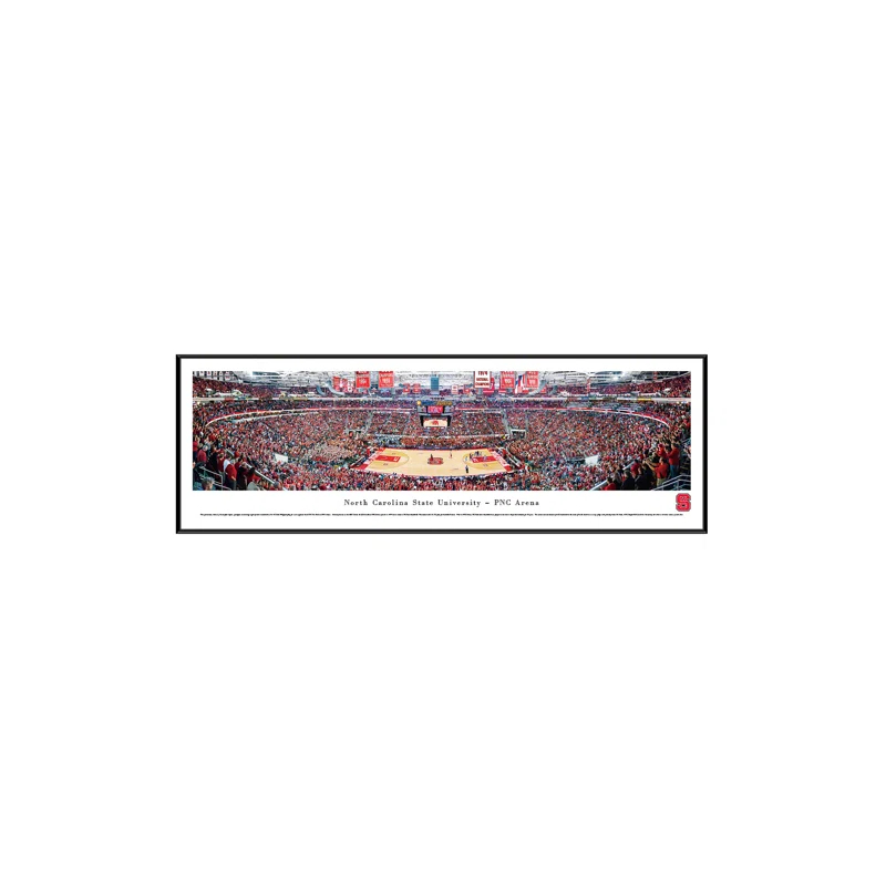 Blakeway Worldwide Panoramas, Inc NCAA Basketball - Framed Photograph Print on Paper