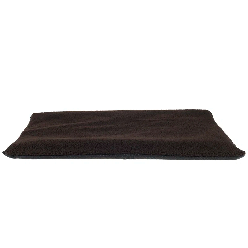 Petmaker PETMAKER Self Warming Cat Mat - Thermal Dog Crate Pad with Removable Washable Sherpa Cover and Reflective Insulation Layer for Self Heating - Pet Supplies for Dogs and Cats