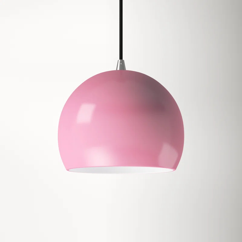 Schultz Single Light Metal Dimmable Pendant