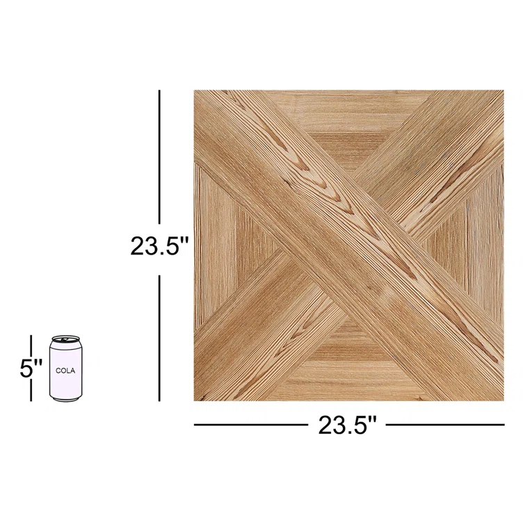 Bond Tile Evergreen 24" x 24" Porcelain Wood Look Wall & Floor Tile (11.62 Sq. ft./ Case)