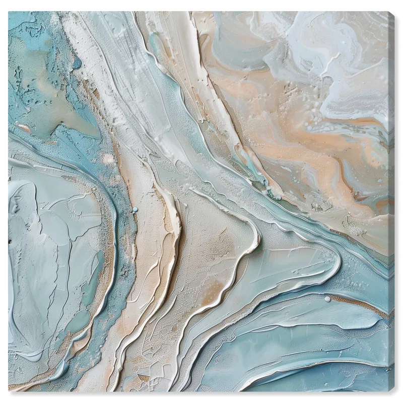 Art Remedy Beachside Canvas Fall Abstract Art by Art Remedy